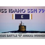USS Idaho WIns Battle E