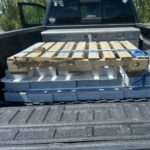 Pavers relocated for safe keeping - Thanks Scott !